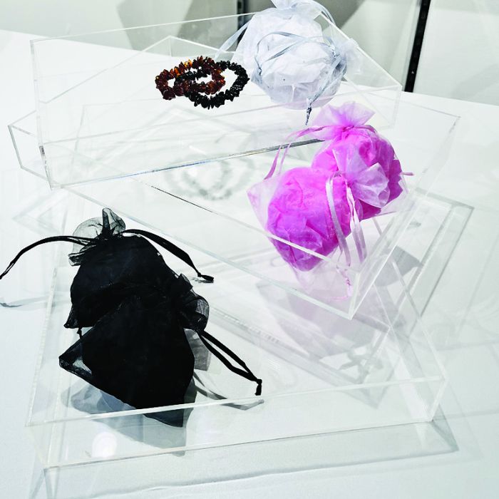 Bakker - Akrylbokse, sæt a 3 stk.