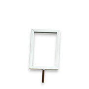 Sign Holder A6 White