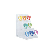 Ur trindisplay til 8 ure. Akryl. 263.5 x 20 x H33 cm.