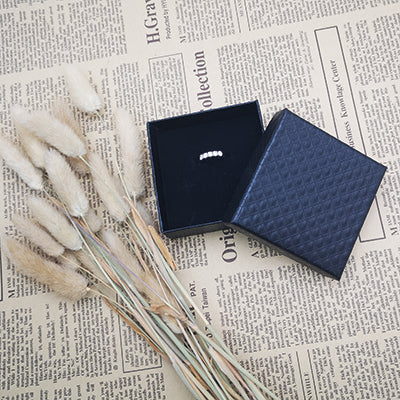 Jewelry box. Black. 7.5 x 7.5 x H3.5 - 20 pcs. Price shown per pc.