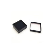 Jewelry box. Black. 7.5 x 7.5 x H3.5 - 20 pcs. Price shown per pc.