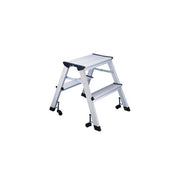 2-step aluminum ladder, Height 45 cm