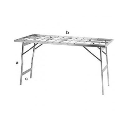 Sales table/folding table 63 x 150 x 80 cm.