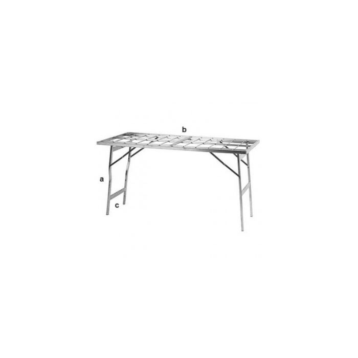 Sales table/folding table 63 x 150 x 80 cm.