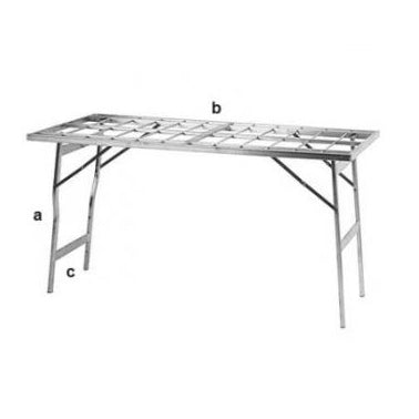 Sales table/folding table 80 x 150 x 100 cm