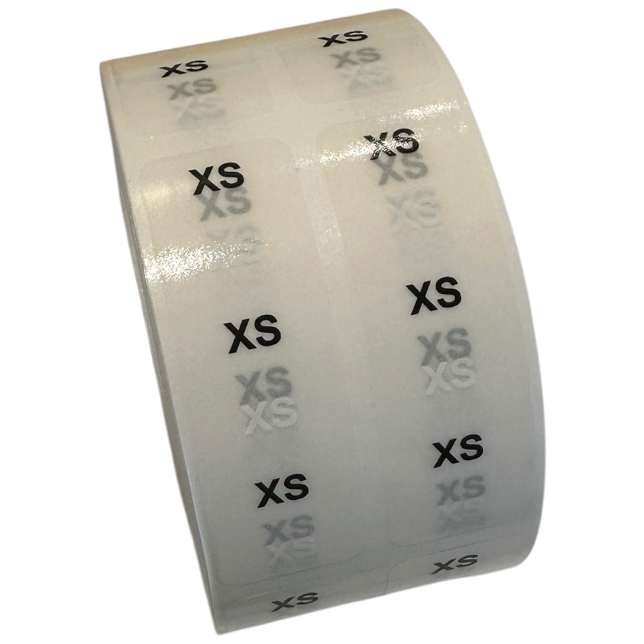 Size labels 1,000 pcs per roll. Select size