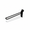 Euro hook for panel, black, 20 cm