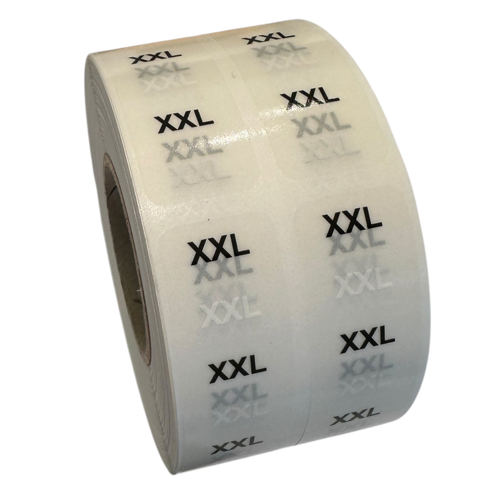 Size labels 1,000 pcs per roll. Select size