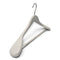 Angled coat hanger. White - W 45 cm