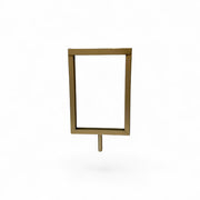 Sign frame, A6, metal, aluminum