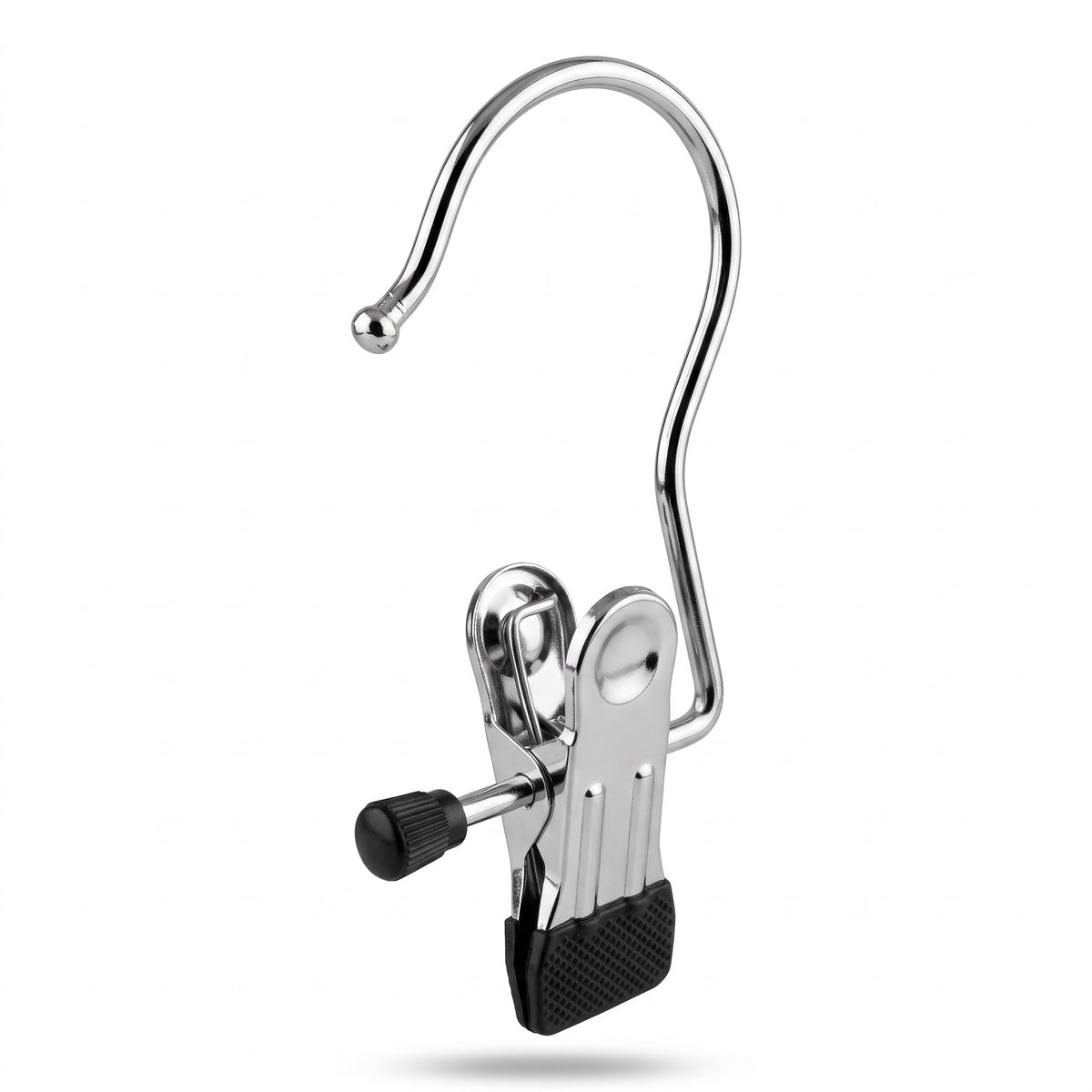 Boot clips - Metal - 40 pcs. 1 clip. Black