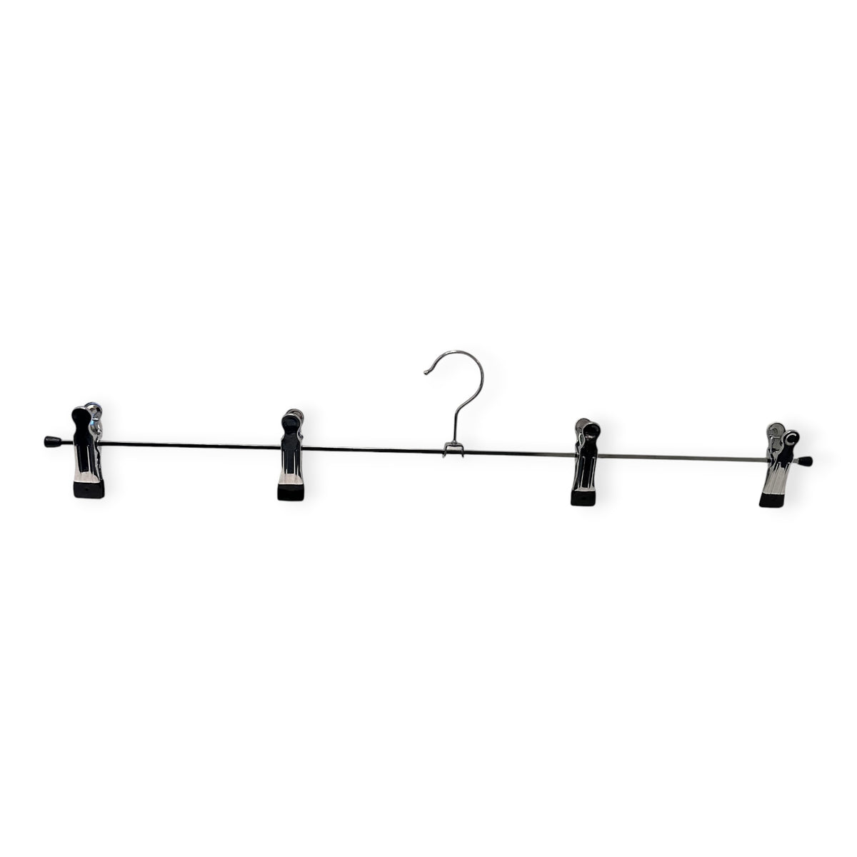 Metal clamp hanger (W 60 cm) - 50 pcs. 4 clamps H 7 cm. Black