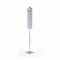 Sign holder with clamp, chrome, base plate 10 x 10 cm, H73 cm
