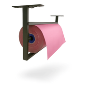 Paper roll holder, 70 cm with mounting bracket.