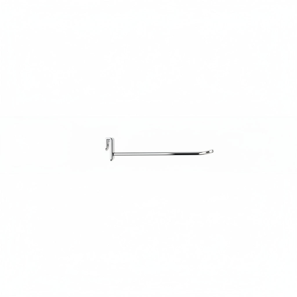 Product hook for 5 mm decorative rod, chrome, 15 cm. Ø5 mm, for Superskinne