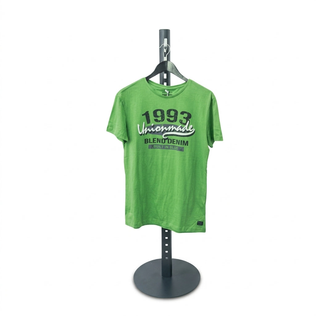 Window/column display with front hanger. 60 mm, H138 cm. Choose color