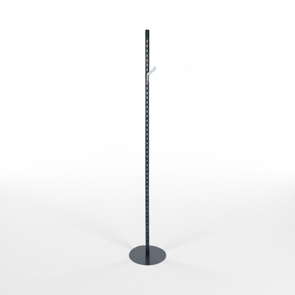 Vindues- / søjledisplay m/ fronthæng. 40 mm, H226 cm. Vælg farve