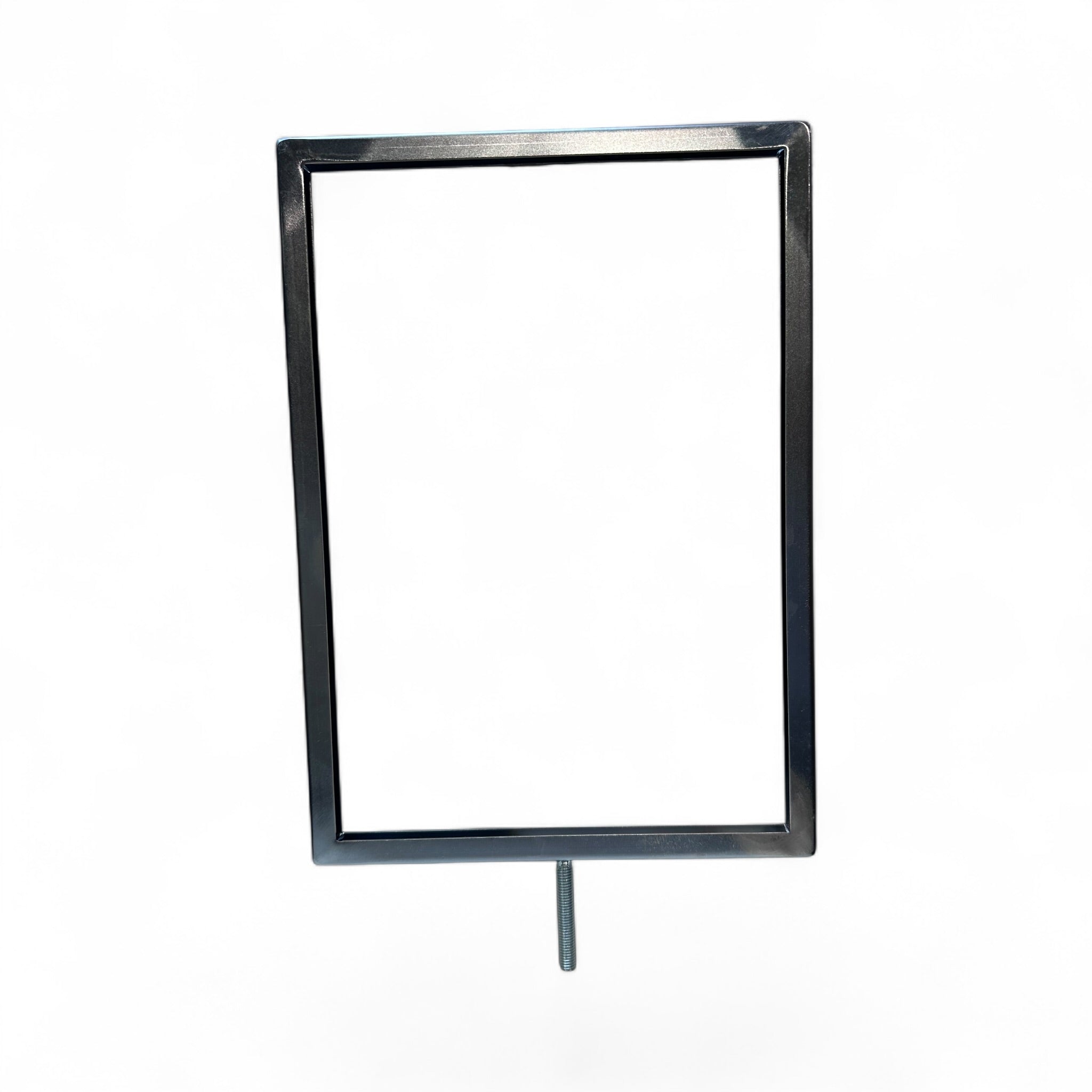 Sign frame, A4, metal, chrome