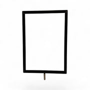 Sign frame, A4, metal, black