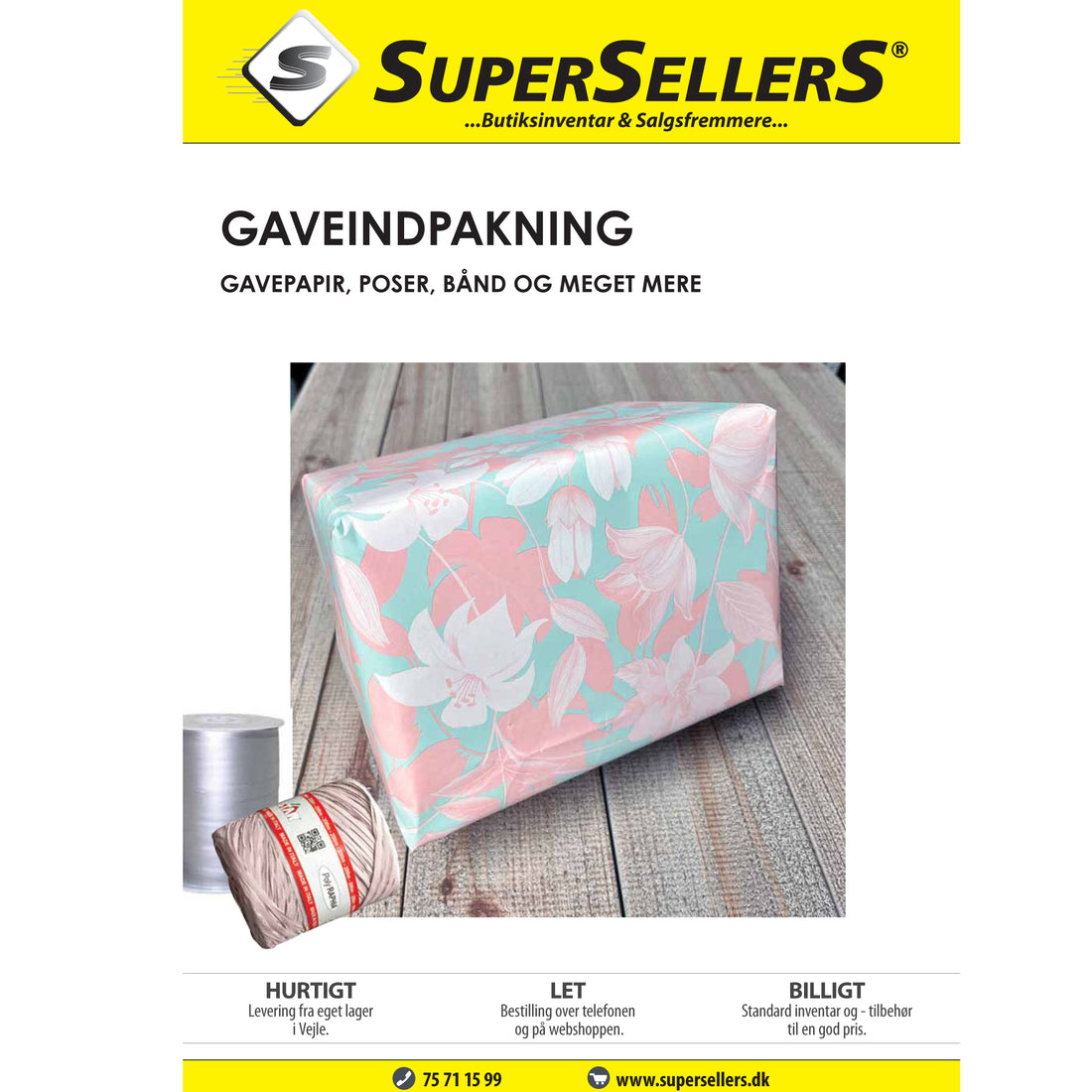 <strong>Gift wrapping</strong>