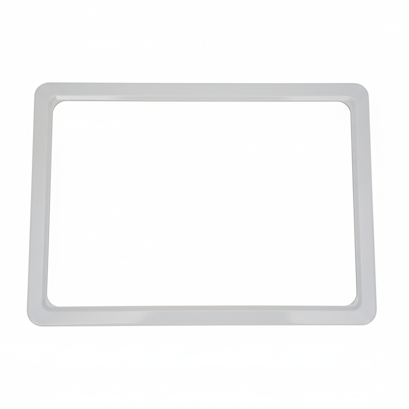 Plastic frame, A5, light gray