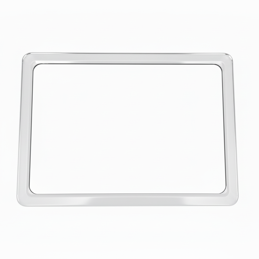 Plastic frame, A5, Clear.