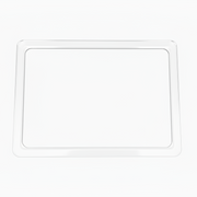 Plastramme, A5, hvid