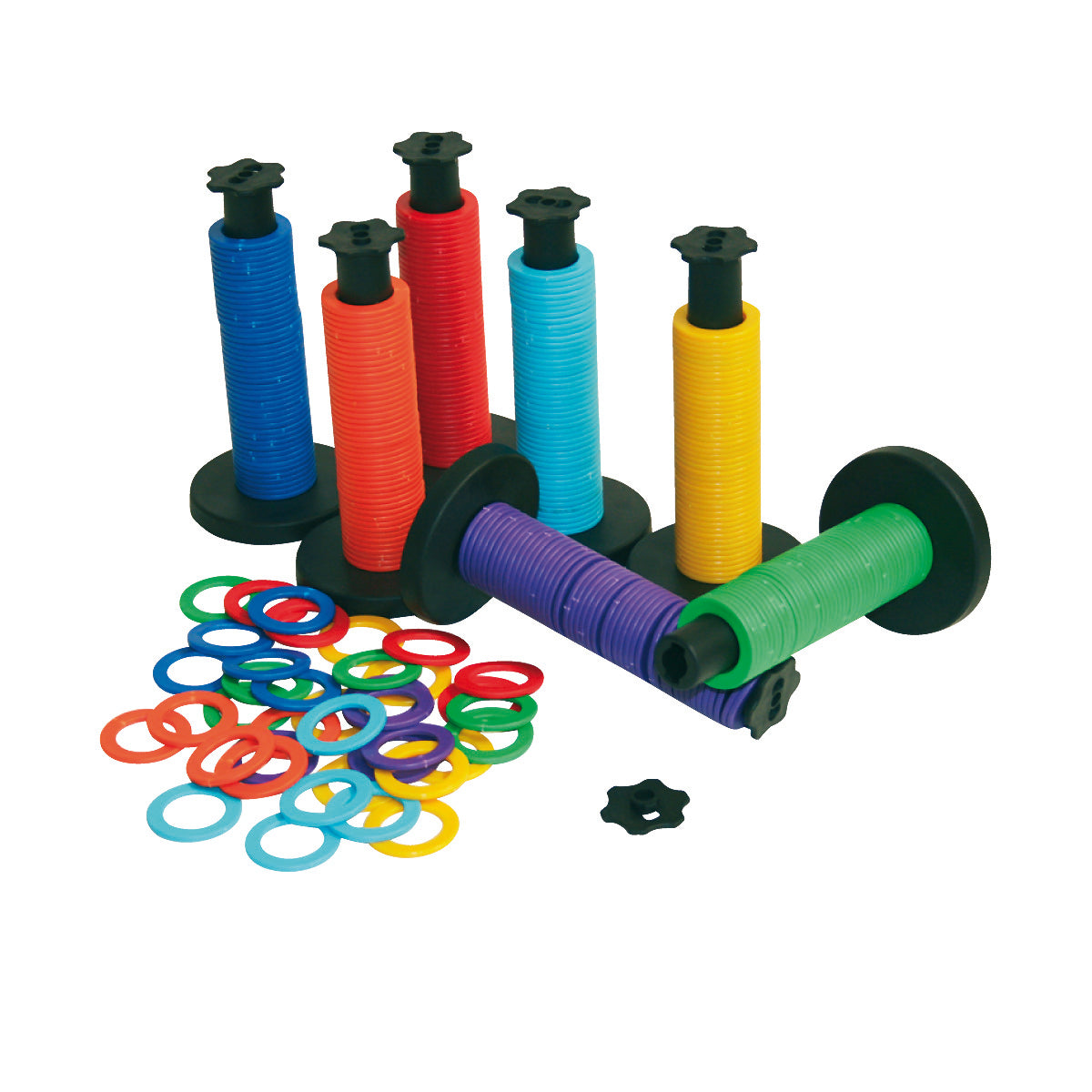 Showroom rings, stand with 50 rings. Choose color