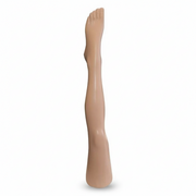 Women's stocking legs. Nude plastic - standing