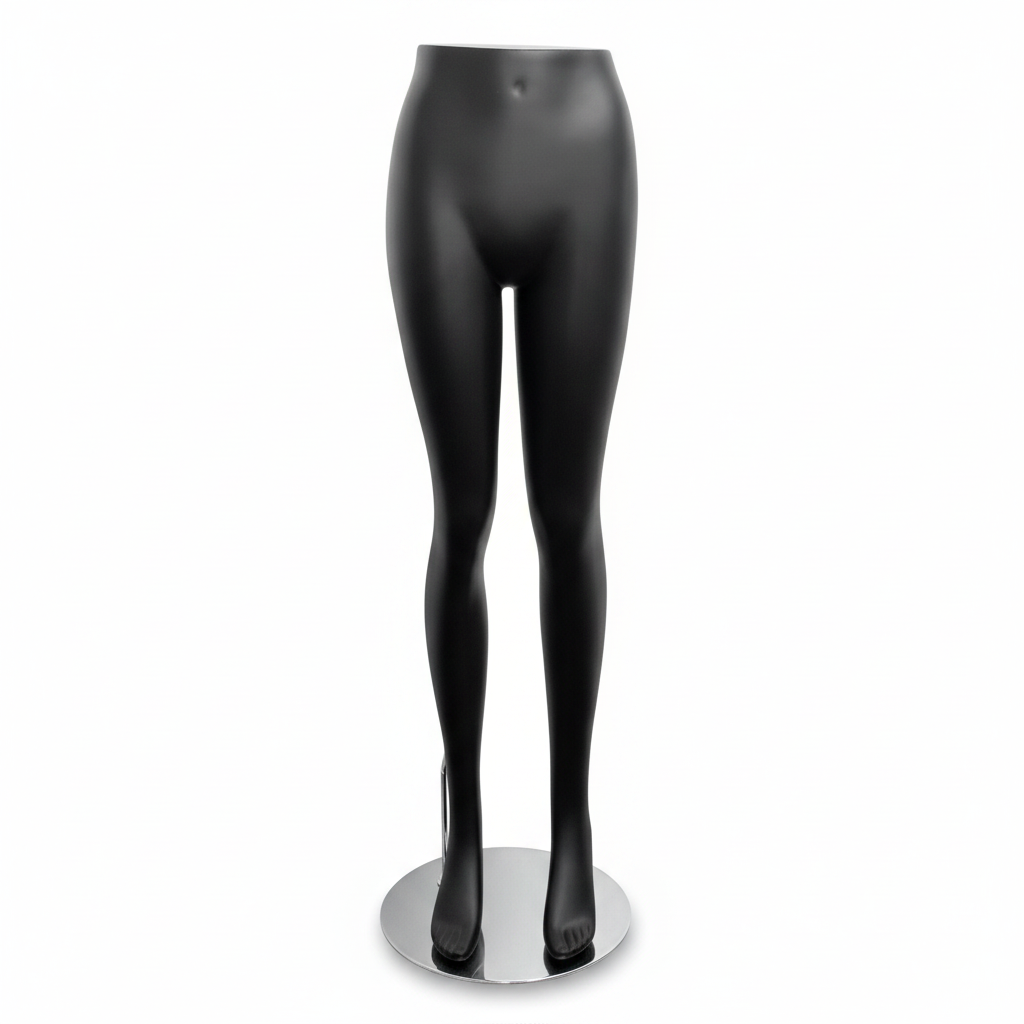 Woman's mannequin base - black