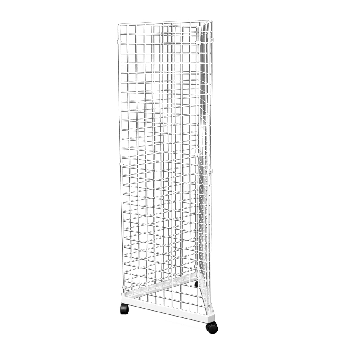 3-sided foot for gate - White