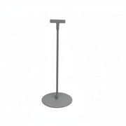 Sign holder. Plastic base with rod. Fixed height 33 cm. DARK GRAY