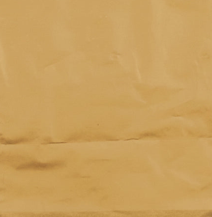 Gold colored plastic bag 22x30 cm
