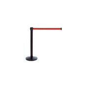Stanchion with barrier incl. 2 meter red belt.