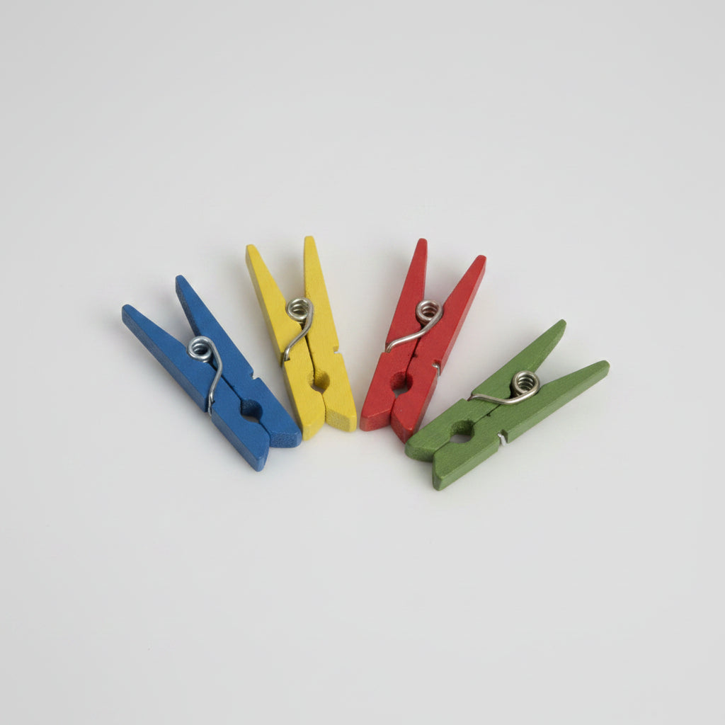 Push pins. 100 pcs. 2.5 x 0.3 cm. Assorted colors