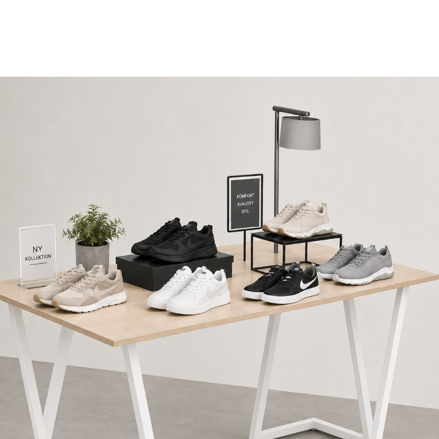 Table legs/stands in white. Set of 2 pcs. 63 x 32 H 70 cm.