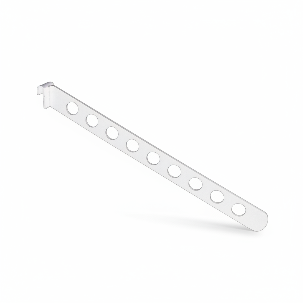 Angled Front Hinge - White - Superskinne