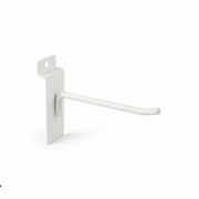 Corner hook for panel, white, 10 cm