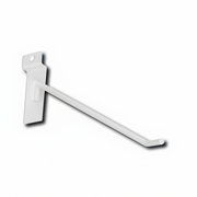 Corner hook for panel, white, 20 cm