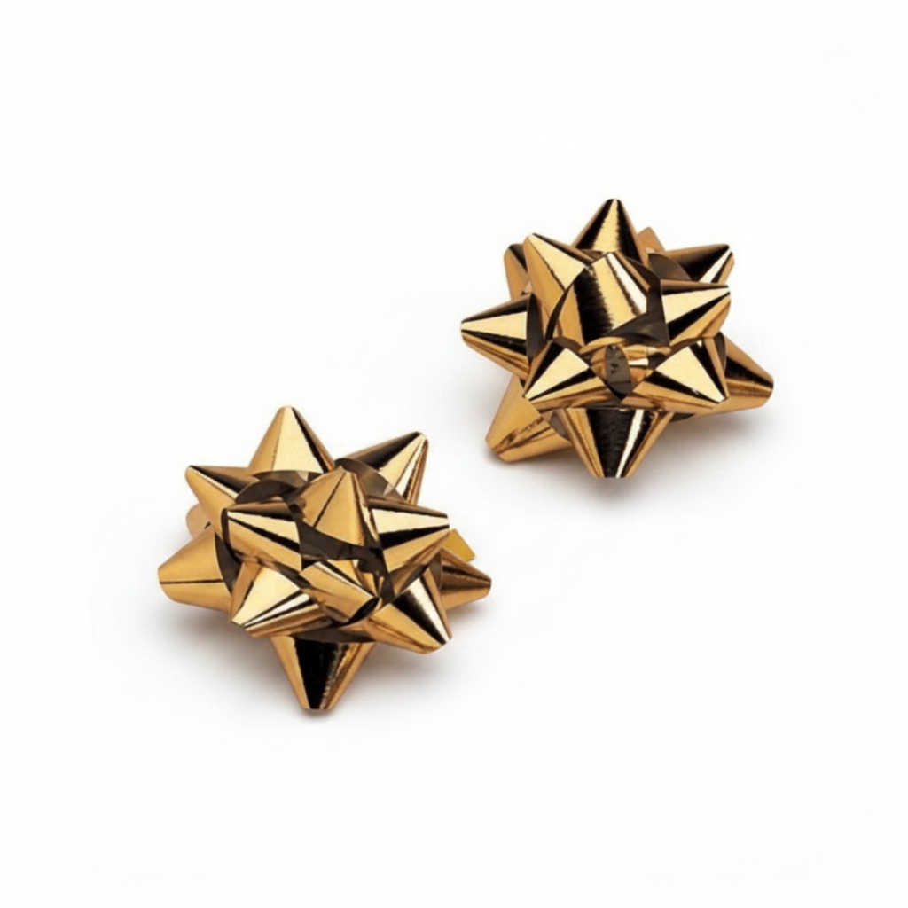 Decorative Stars Ø 65 - Gold - 75 pcs.