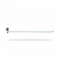 Corner hook for 5 mm decorative rod, white, 30 cm. Ø 8 mm, for Superskinne. Extra heavy-duty