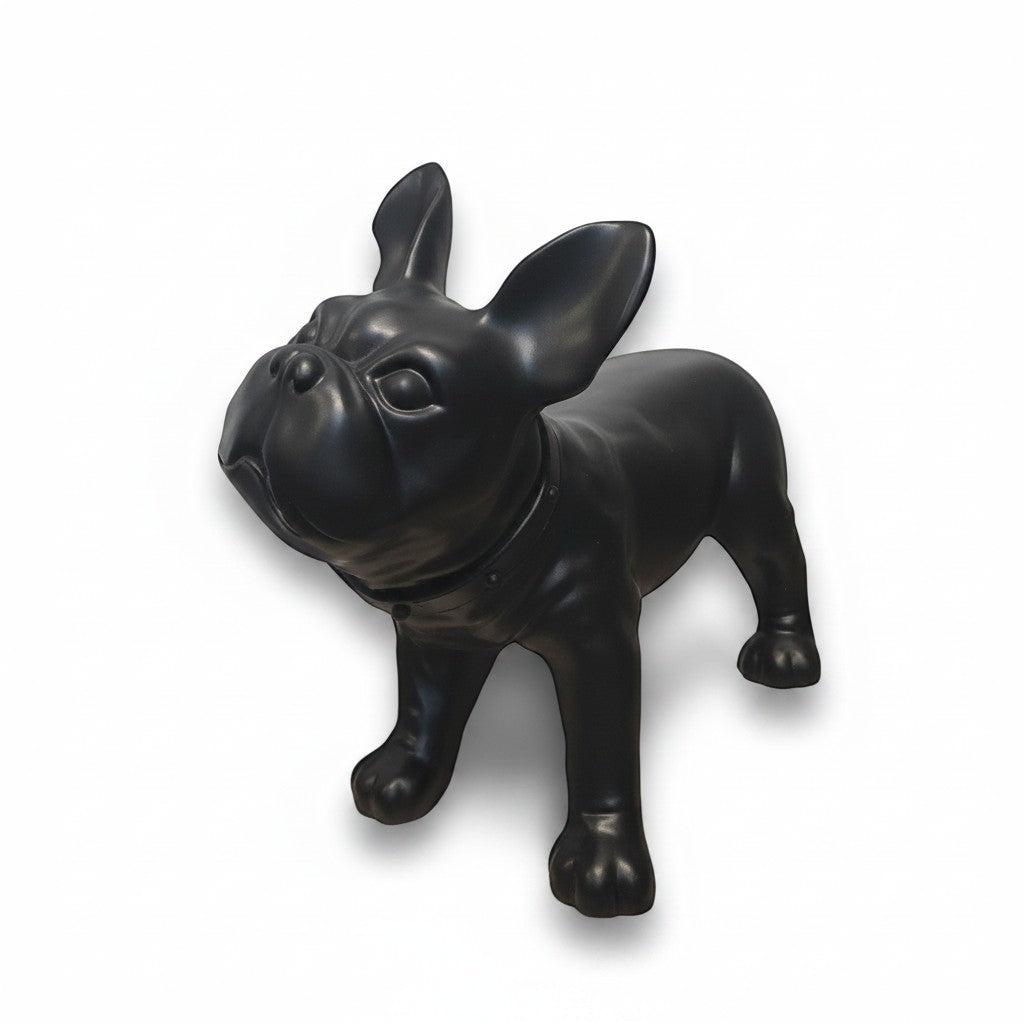 French Bulldog, Liva. Dog mannequin in black