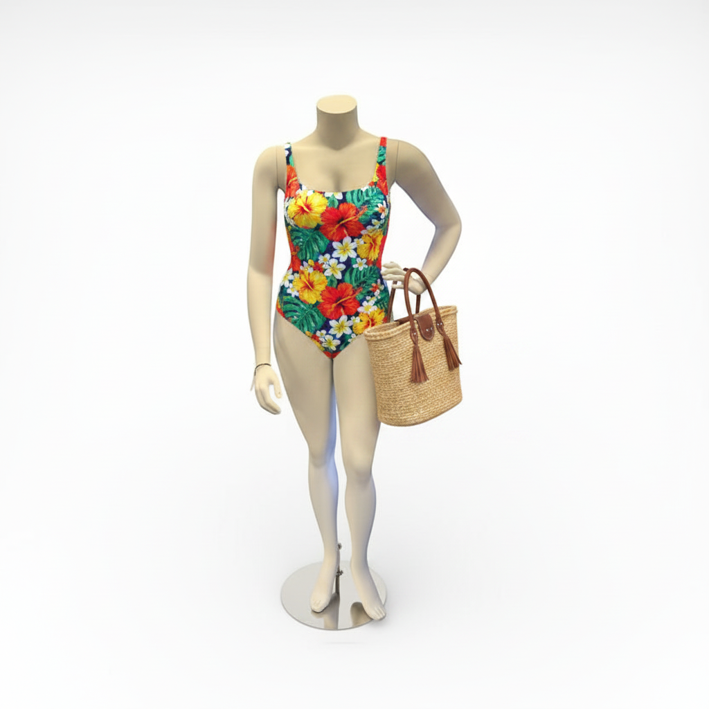 XL female mannequin without head