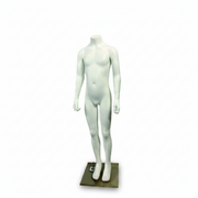 Children's mannequin. White unisex. H121 cm.