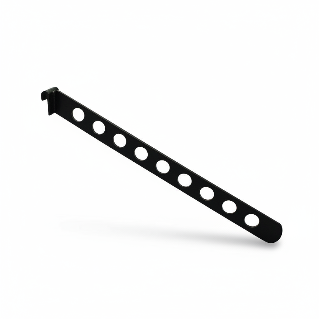 Angled front hanger - Black - Superskinne