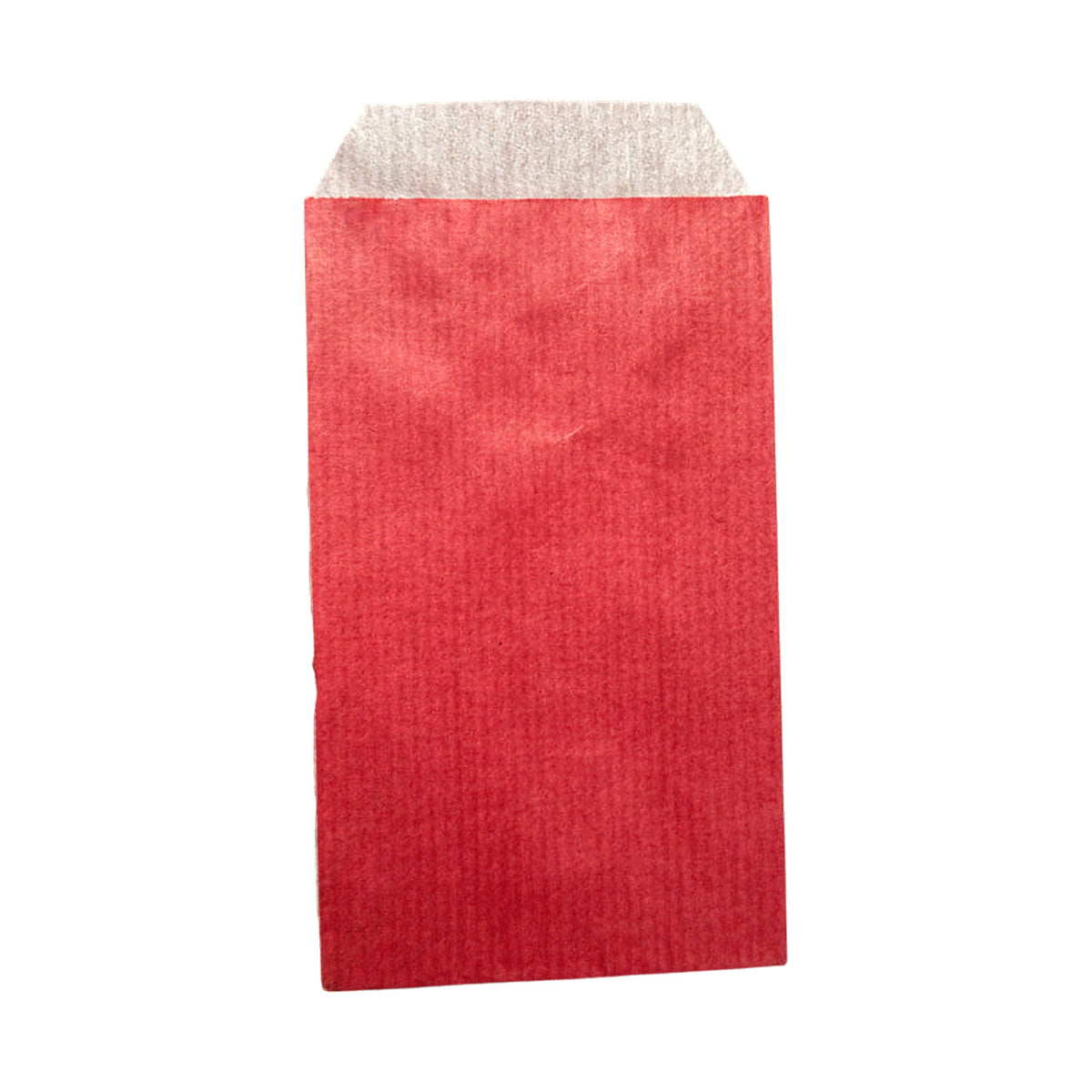 Gavepose, kraftpapir, rød, pk. med 250 stk., 7 x H12 cm