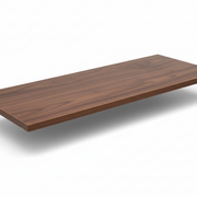 Melamine shelf, straight, walnut, 18 mm, 61 x 37 cm