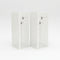 White angled metal display – set of 2 pcs. Price per pc.