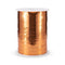 SuperSellerS metallic orange gift ribbon on a 250m spool, 10mm wide, perfect for decorative gift wrapping.
