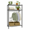 Wardrobe Shelf - TUBO (W 122 x D 46 x H 220 cm.) - Black